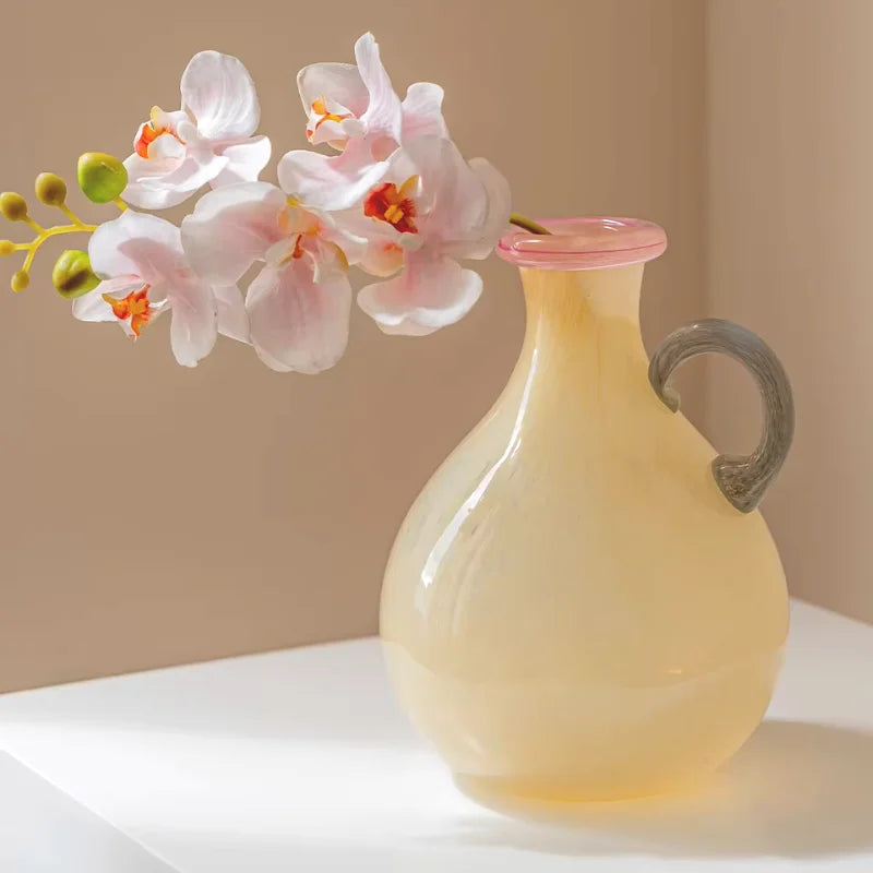 Piccolo Pour Handblown Glass Vase
