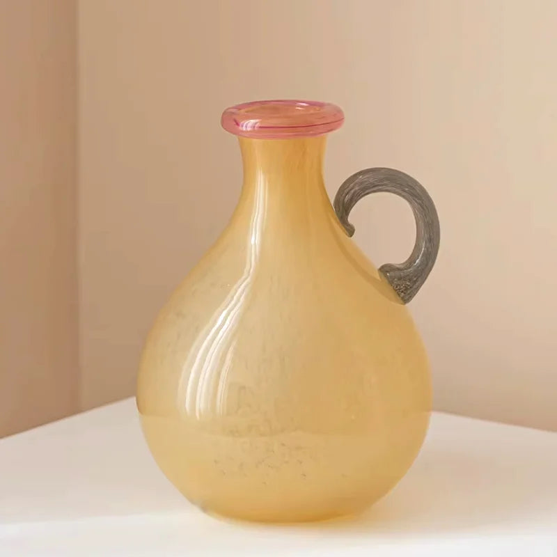 Piccolo Pour Handblown Glass Vase