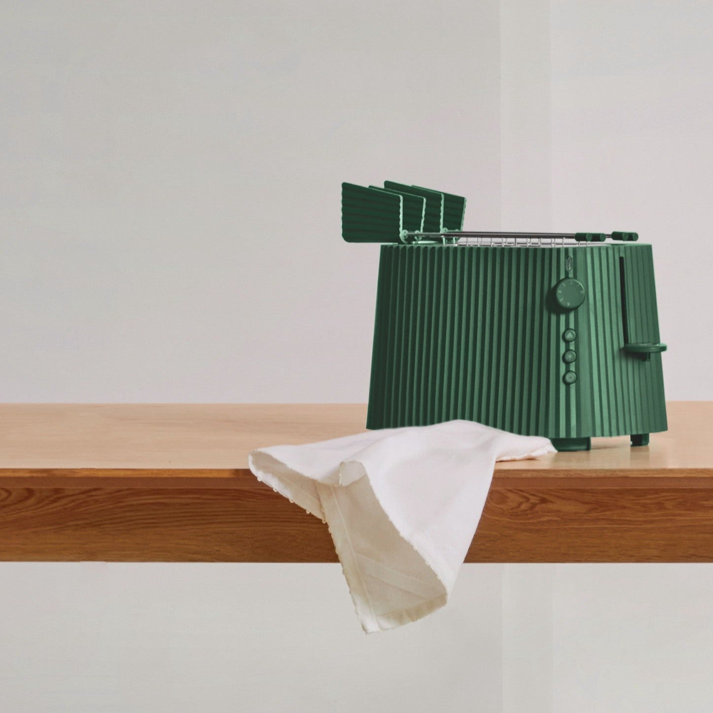 Plissé Toaster Racks | Green | Set of 2