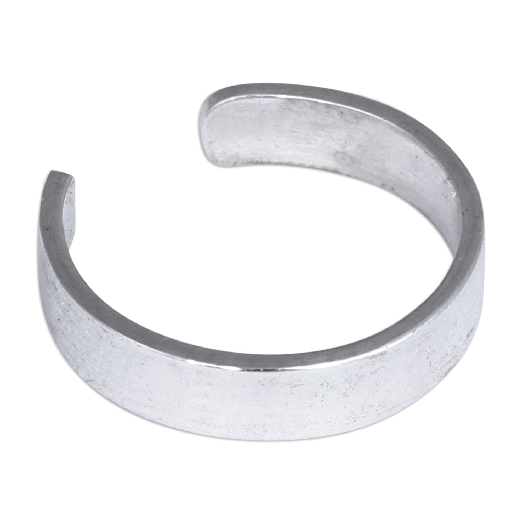 High-Polished Minimalist Sterling Silver Ear Cuff - Simply Today