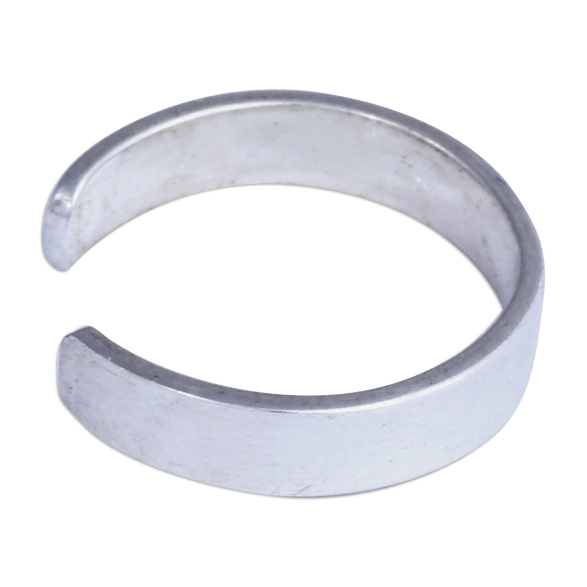 High-Polished Minimalist Sterling Silver Ear Cuff - Simply Today